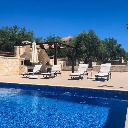 Levanda Luxury Stone Villa Kalyves Exterior photo