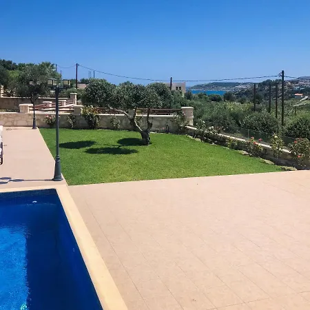 Levanda Luxury Stone Villa Kalyves Exterior photo
