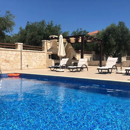 Levanda Luxury Stone Villa Kalyves Exterior photo
